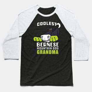 Coolest Bernese Mountain Dog Baseball T-Shirt